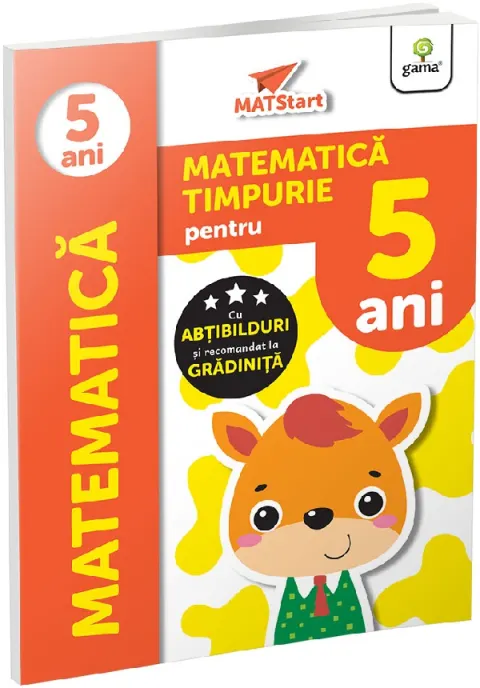 Coperta cărții Matematica timpurie pentru 5 ani/MatSTART