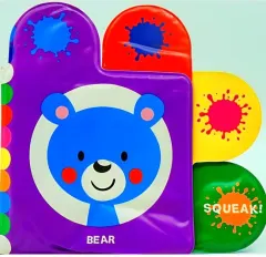 Coperta cărții Squeaky Bath Books – Bear and Leaf