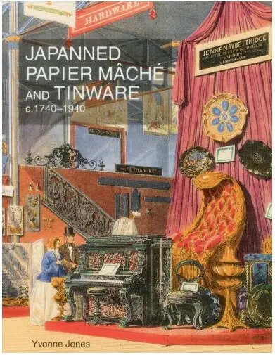 Coperta cărții Japanned Papier Mch And Tinware C 17401940