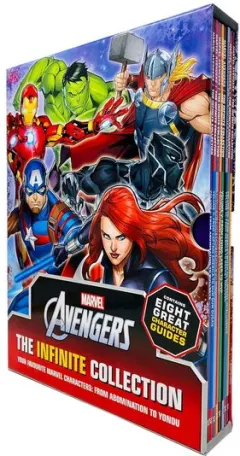 Coperta cărții Marvel The Avengers The Infinite Collection