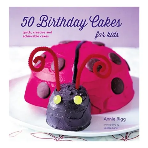 Coperta cărții 50 Birthday Cakes for Kids