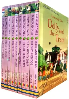 Coperta cărții Usborne First Reading Farmyard Tales Collection