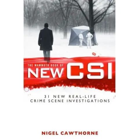Coperta cărții The Mammoth Book of New CSI
