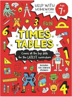 Coperta cărții Help With Homework: Age 7+ Times Tables