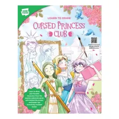 Coperta cărții Learn To Draw Cursed Princess Club