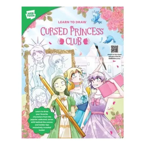 Coperta cărții Learn To Draw Cursed Princess Club