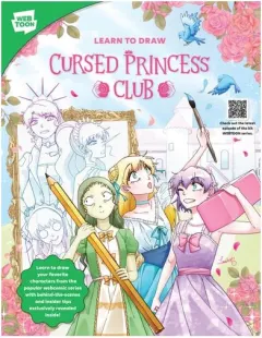 Coperta cărții Learn To Draw Cursed Princess Club