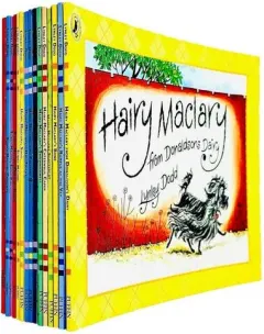 Coperta cărții Lynley Dodd Hairy Maclary and Friends Series 15 Books Collection Set (Hairy Maclary's Bone, Hairy Maclary's Hat Tricks, Shoo, Sit, Hairy Maclary and Zachary Quack, Scattercat, Slinky Malinki & More)