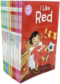 Coperta cărții Reading Champions for New Readers 30 Books Set Level 1 to 5 (Beginners Collection Series 1)