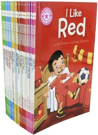 Coperta cărții Reading Champions for New Readers 30 Books Set Level 1 to 5 (Beginners Collection Series 1)
