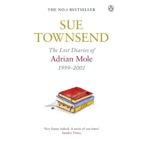 Coperta cărții The Lost Diaries of Adrian Mole
