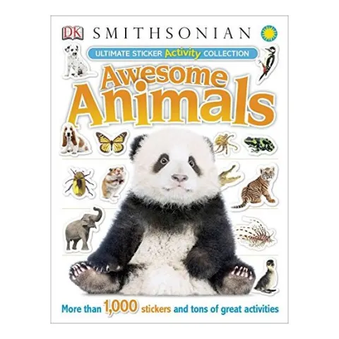 Coperta cărții Ultimate Sticker Activity Collection Awesome Animals, Dorling Kindersley