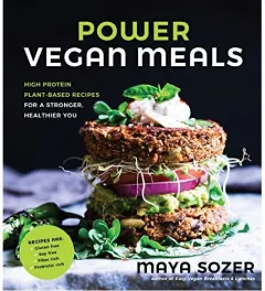 Coperta cărții Power vegan meals, Maya Sozer