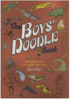 Coperta cărții Boys' Doodle Book, Andrew Pinder