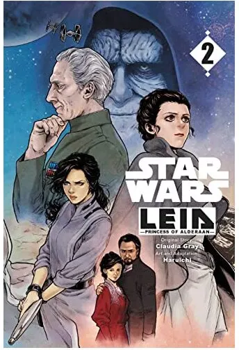 Coperta cărții Star Wars Leia, Princess of Alderaan, Vol. 2 (manga)