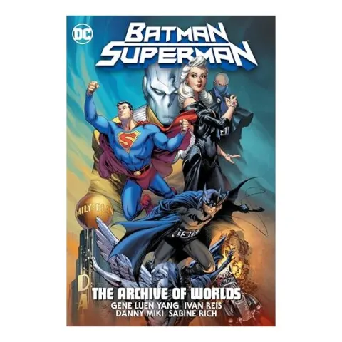 Coperta cărții Batman/Superman, Gene Luen Yang, Ivan Reis
