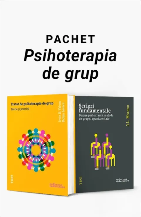 Coperta cărții Pachet Psihoterapia de grup. Tratat de psihoterapie de grup/Scrieri fundamentale - Irvin D. Yalom