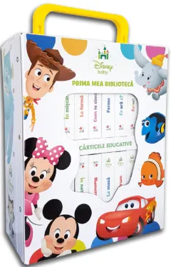Coperta cărții Cutie Disney Baby. Prima mea biblioteca (12 carticele)