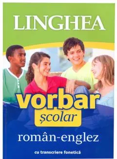 Coperta cărții Vorbar scolar roman-englez