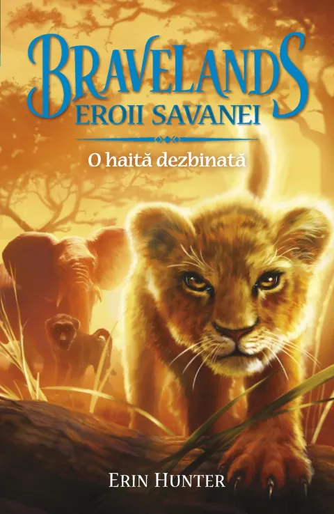 Coperta cărții Bravelands (vol. 1): Eroii savanei. O haita dezbinata