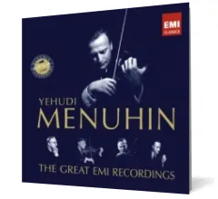 Coperta cărții Yehudi Menuhin: The Great EMI Recordings (50 CD)