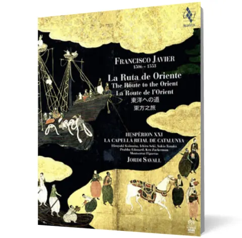Coperta cărții Francisco Javier - La Route de l'Orient