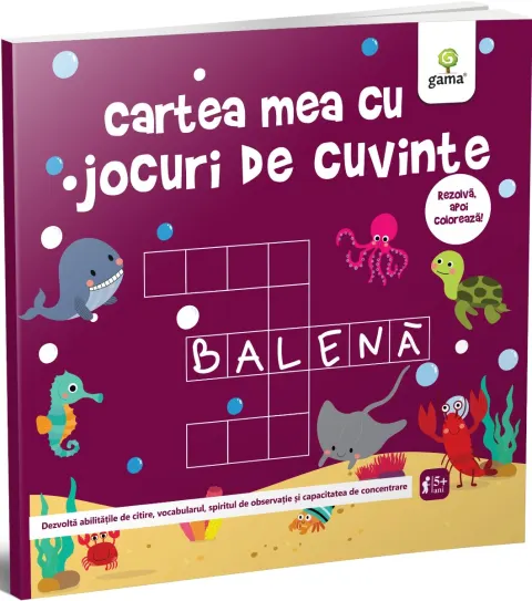 Coperta cărții Cartea mea cu jocuri de cuvinte