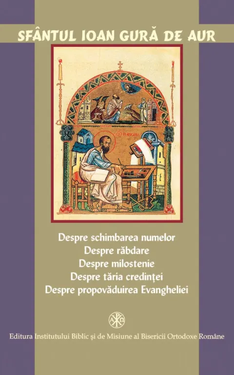 Coperta cărții Despre schimbarea numelor, răbdare, tărie, milostenie