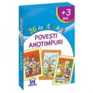 Coperta cărții 36 de jetoane - Povesti, anotimpuri (+3 ani)