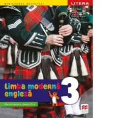 Coperta cărții Limba moderna engleza. Manual. Clasa a III-a