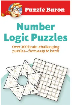 Coperta cărții Number logic puzzles