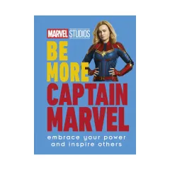 Coperta cărții Be more Captain Marvel