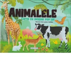 Coperta cărții Carte cu imagini pop-up. Animalele
