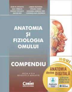 Coperta cărții Anatomia și fiziologia omului. Compendiu. Editia a IV-a