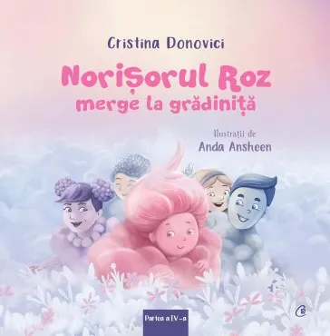 Coperta cărții Norișorul roz merge la grădiniță
