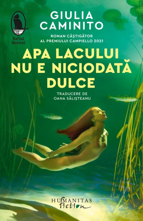 Coperta cărții Apa lacului nu e niciodată dulce