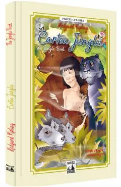Coperta cărții Cartea Junglei. The Jungle Book