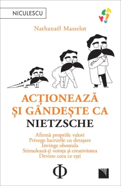 Coperta cărții Acționează și gândește ca Nietzsche