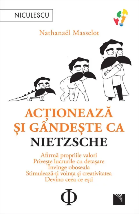 Coperta cărții Acționează și gândește ca Nietzsche