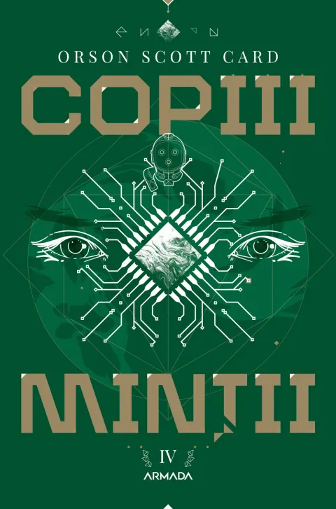 Coperta cărții Copiii mintii. Seria Jocul lui Ender Partea 4