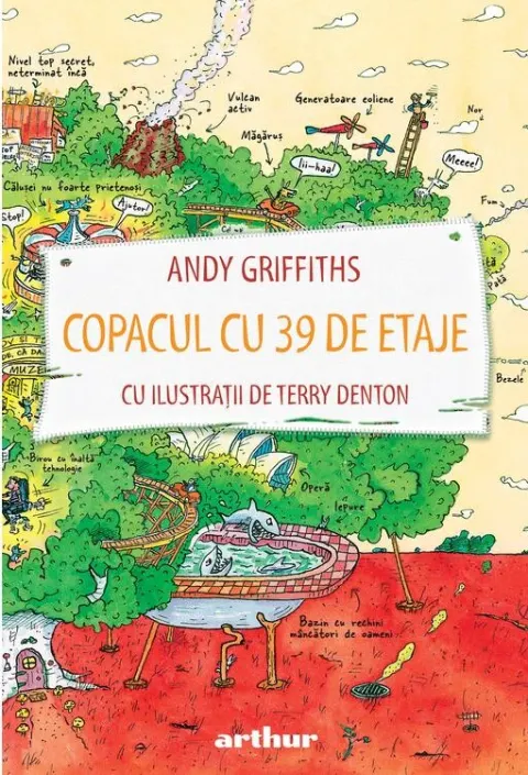 Coperta cărții Copacul cu 39 de etaje