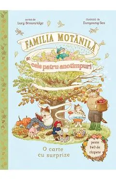 Coperta cărții Familia Motănilă și cele patru anotimpuri