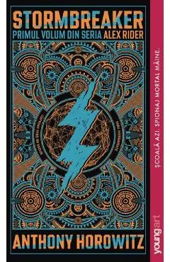 Coperta cărții Stormbreaker. Seria Alex Rider Vol.1
