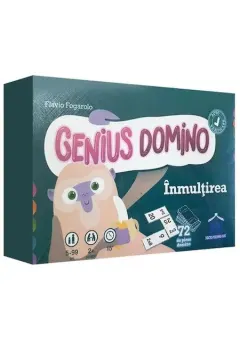 Coperta cărții Genius domino: Înmulțirea