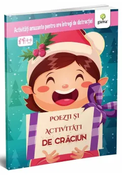 Coperta cărții Poezii și activități de Crăciun