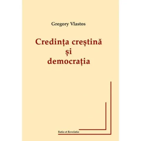 Coperta cărții Credința creștină și democrația