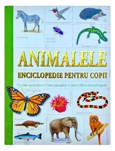 Coperta cărții Animalele - enciclopedie pentru copii |