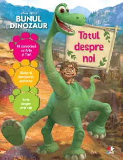 Coperta cărții Bunul dinozaur. Totul despre noi