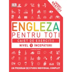 Coperta cărții ENGLEZA PENTRU TOȚI. Caiet de exerciții. Nivel 1 începători