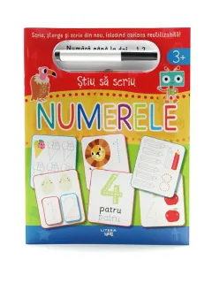 Coperta cărții Știu să scriu: Numerele